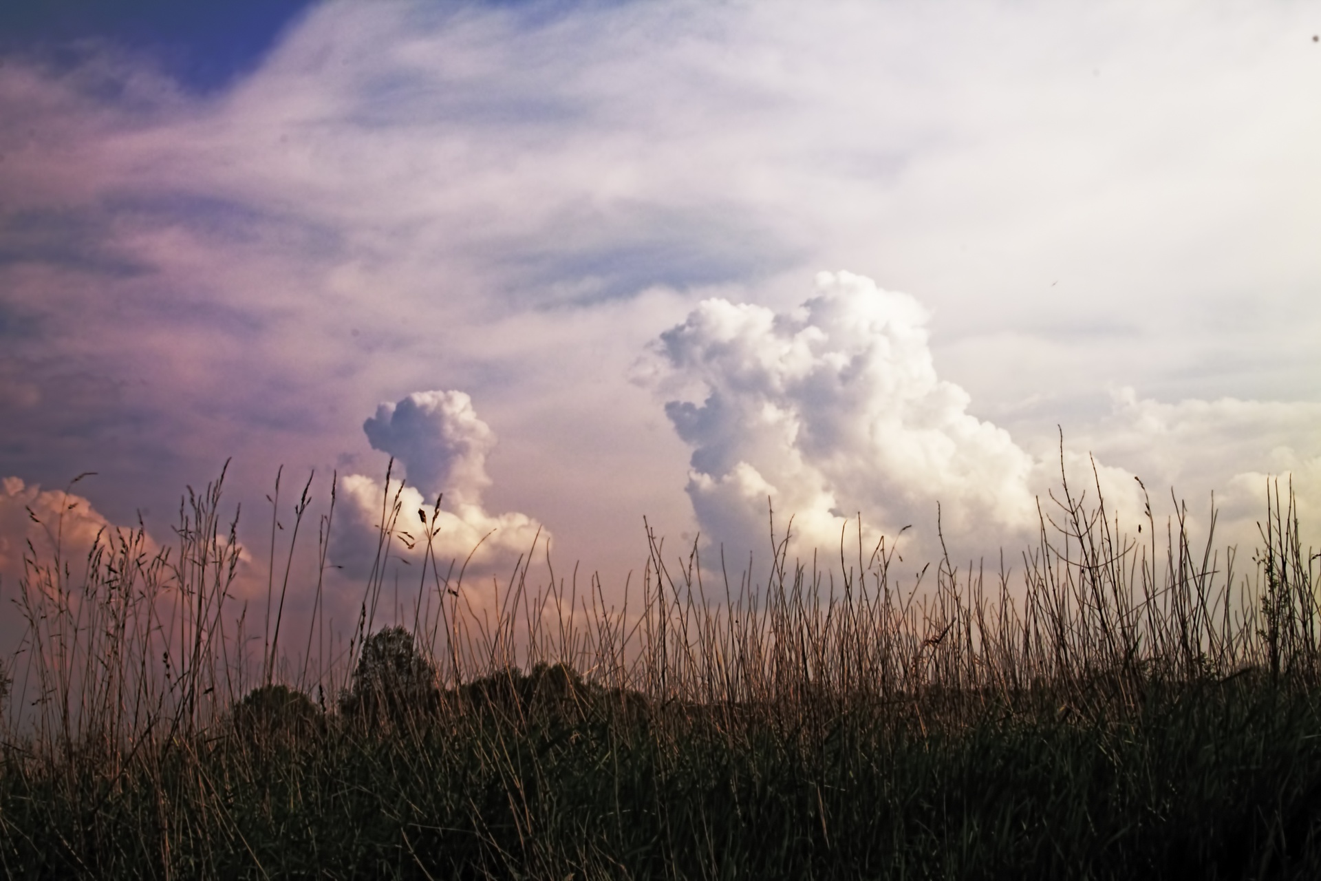 clouds blue form free photo