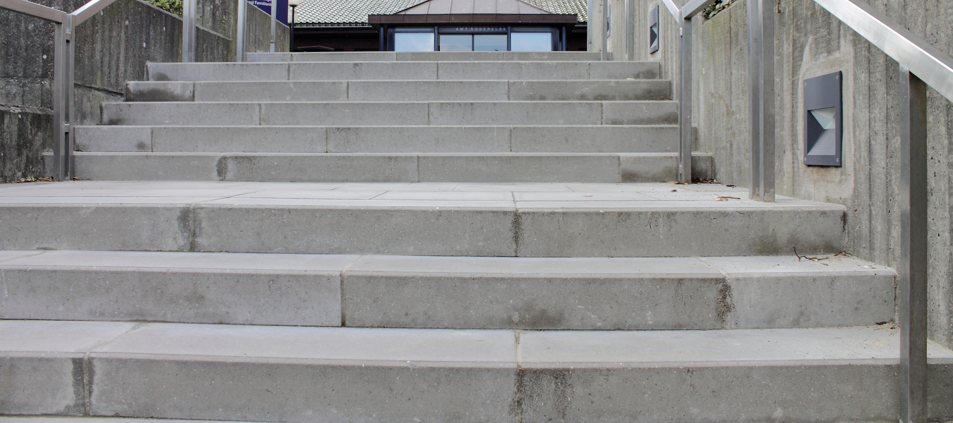 stairs concrete path free photo