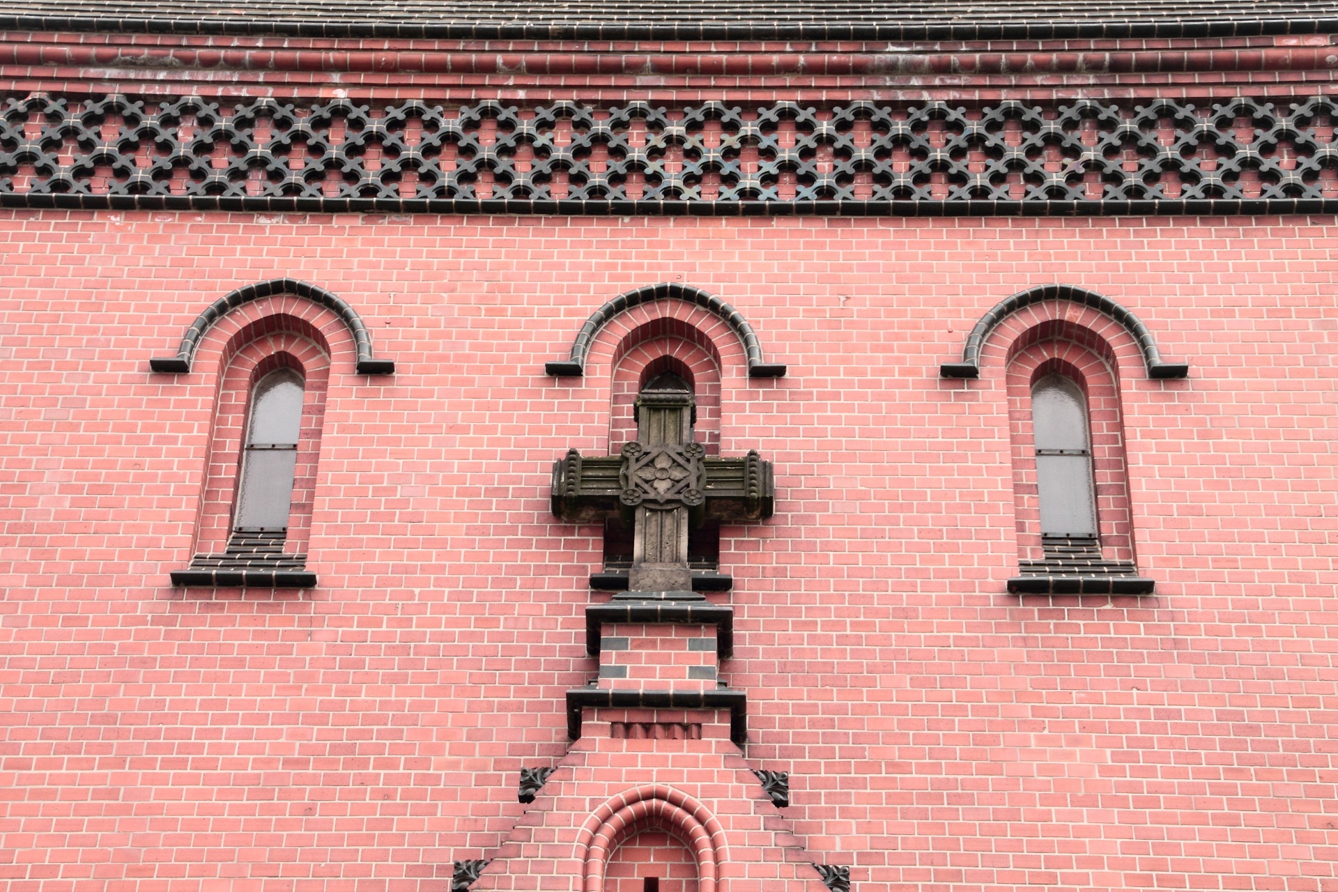 cross church stone free photo