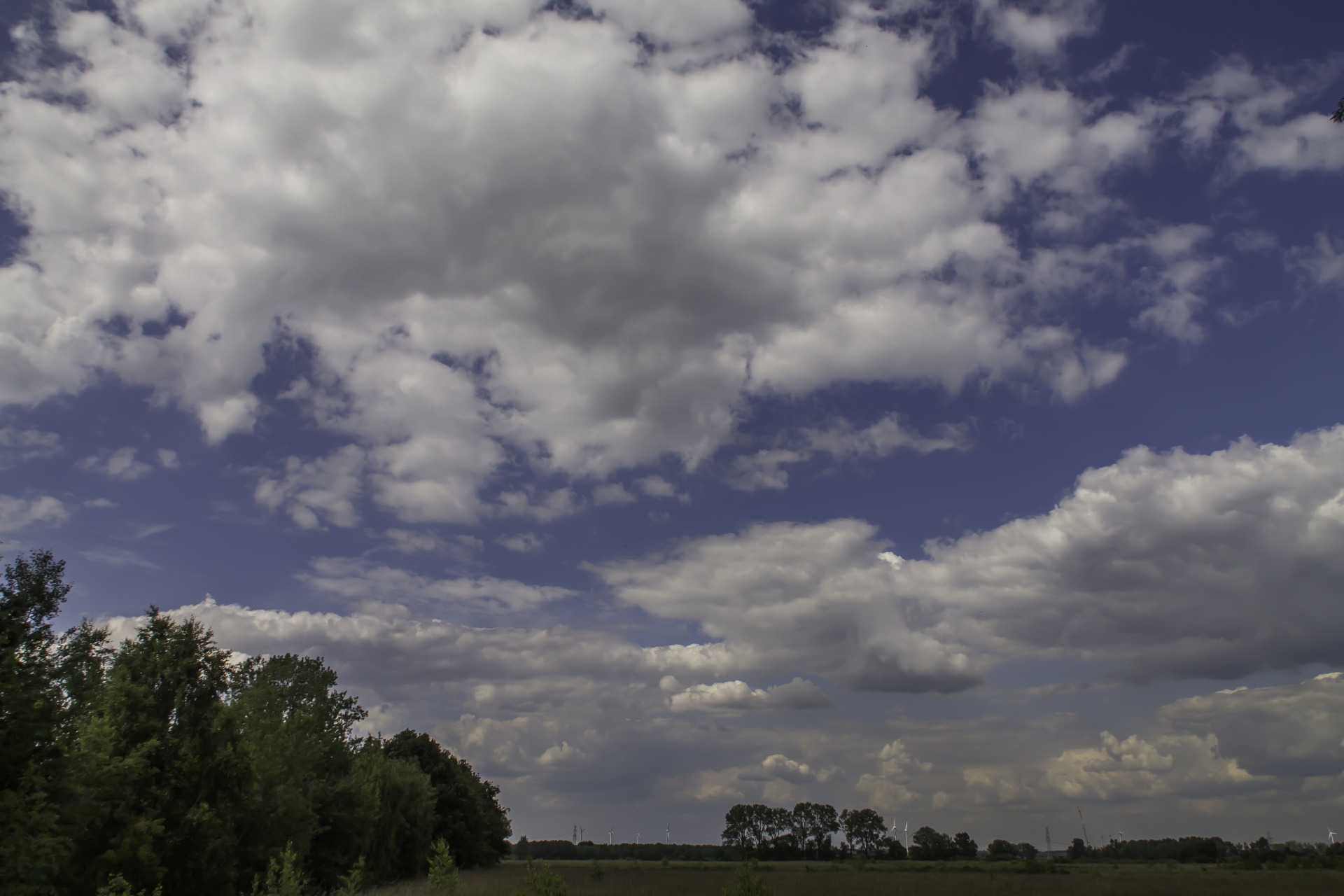 clouds blue form free photo