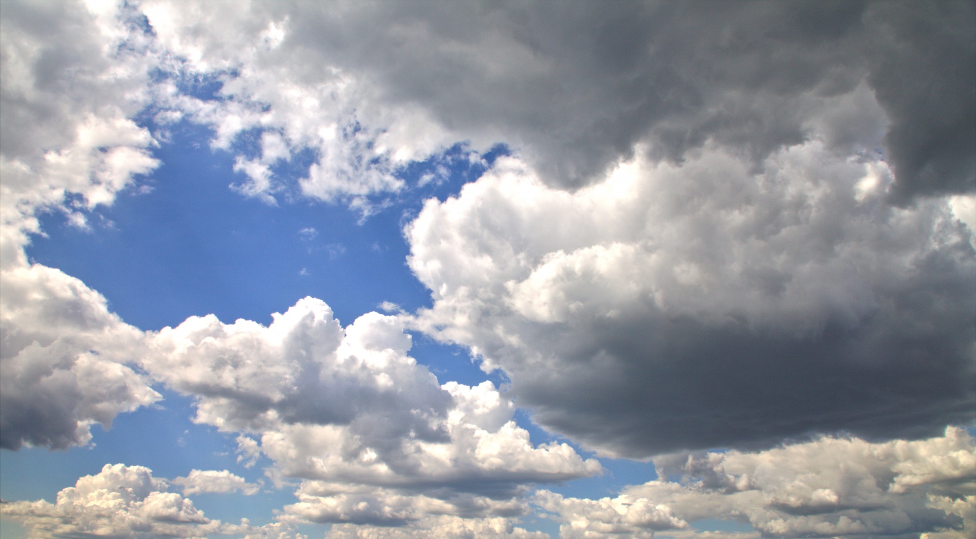 clouds blue form free photo