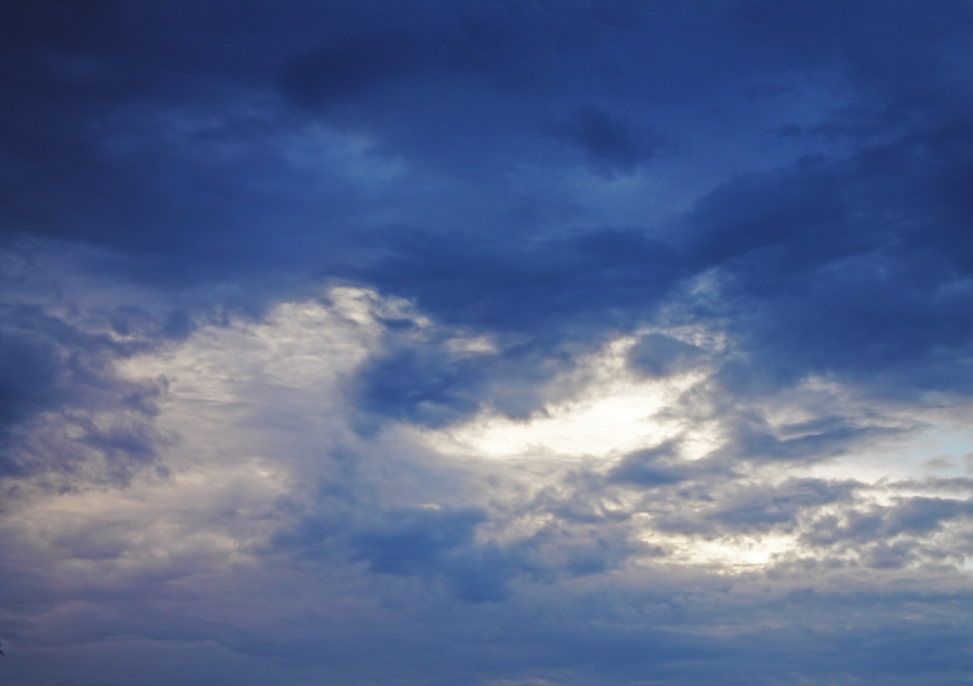 clouds blue form free photo