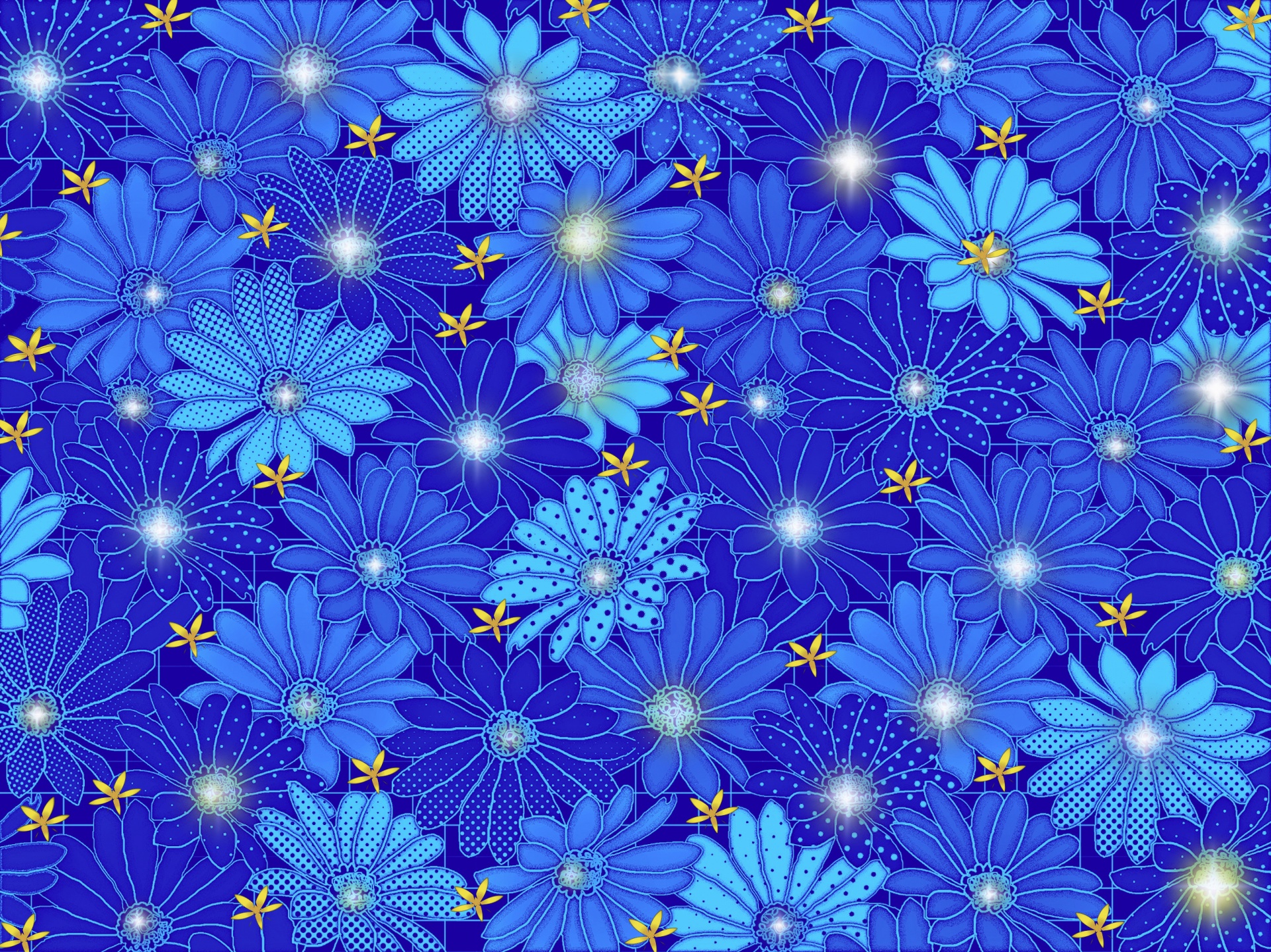 flowers pattern design free photo