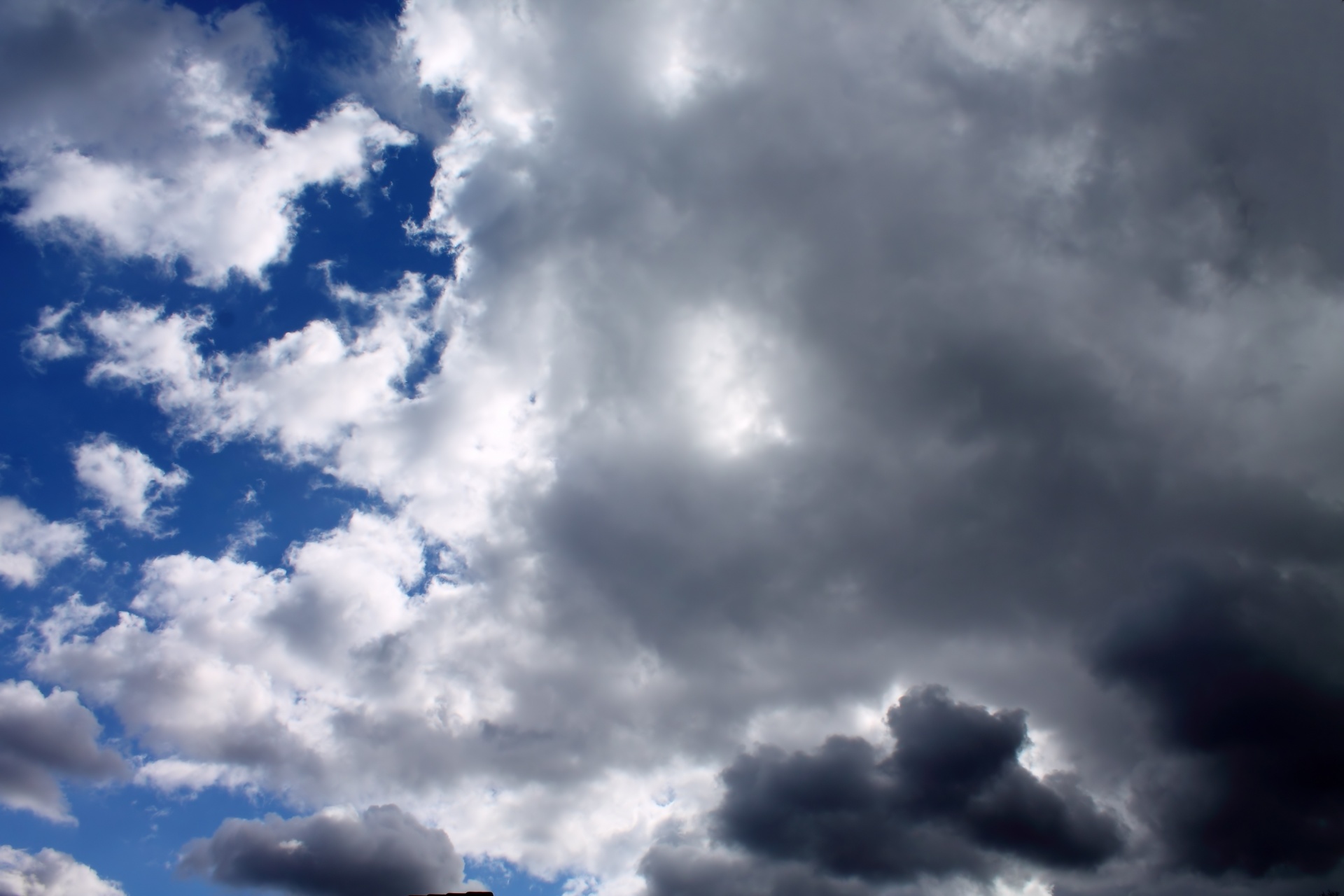 clouds blue form free photo