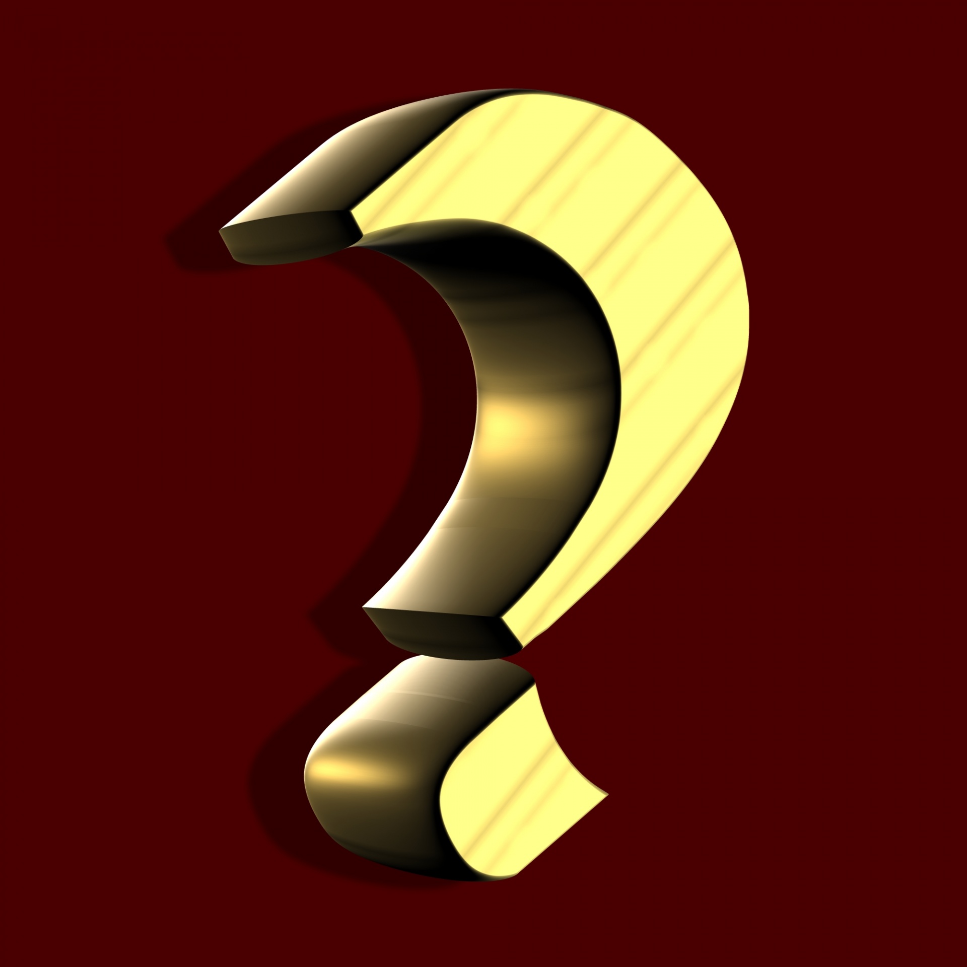 question mark concept gold free photo