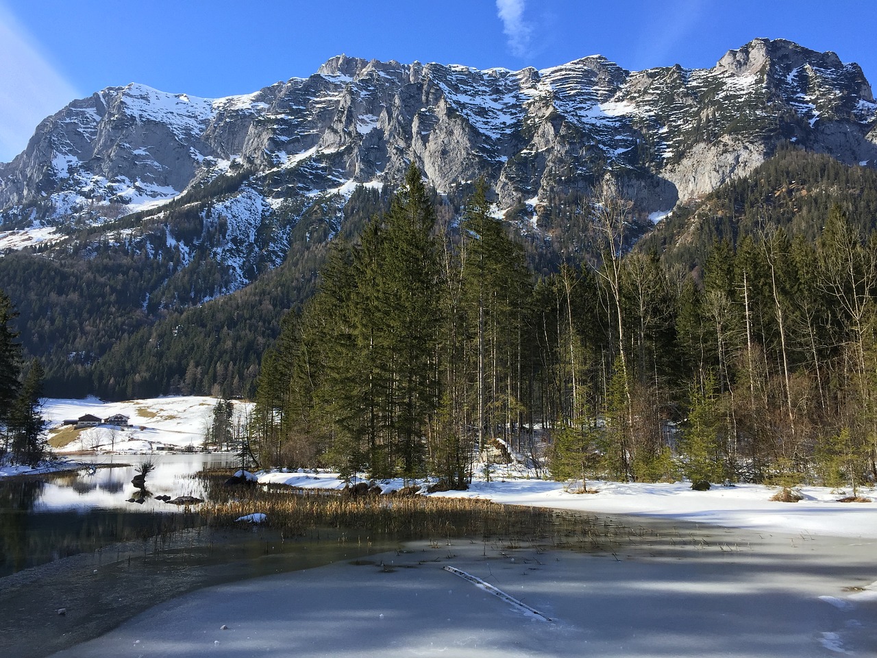 hintersee lake berchtesgaden free photo