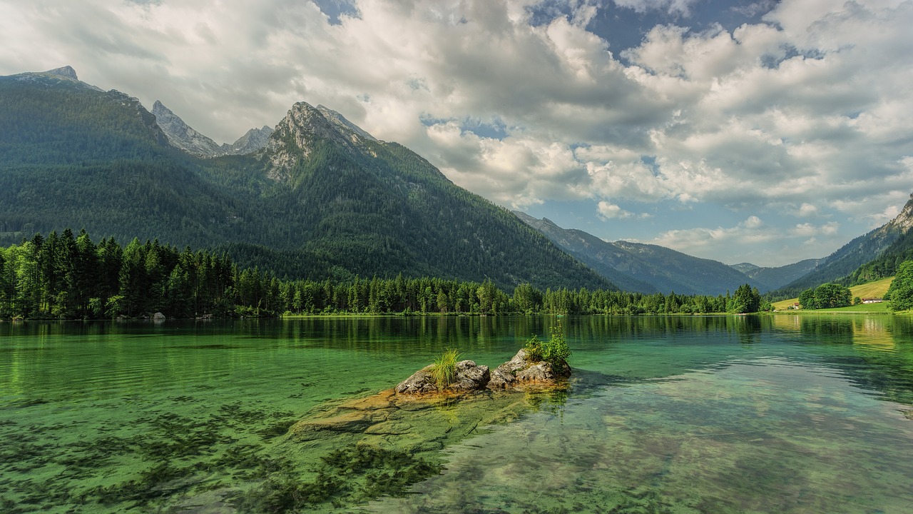 hintersee  bergsee  mountains free photo