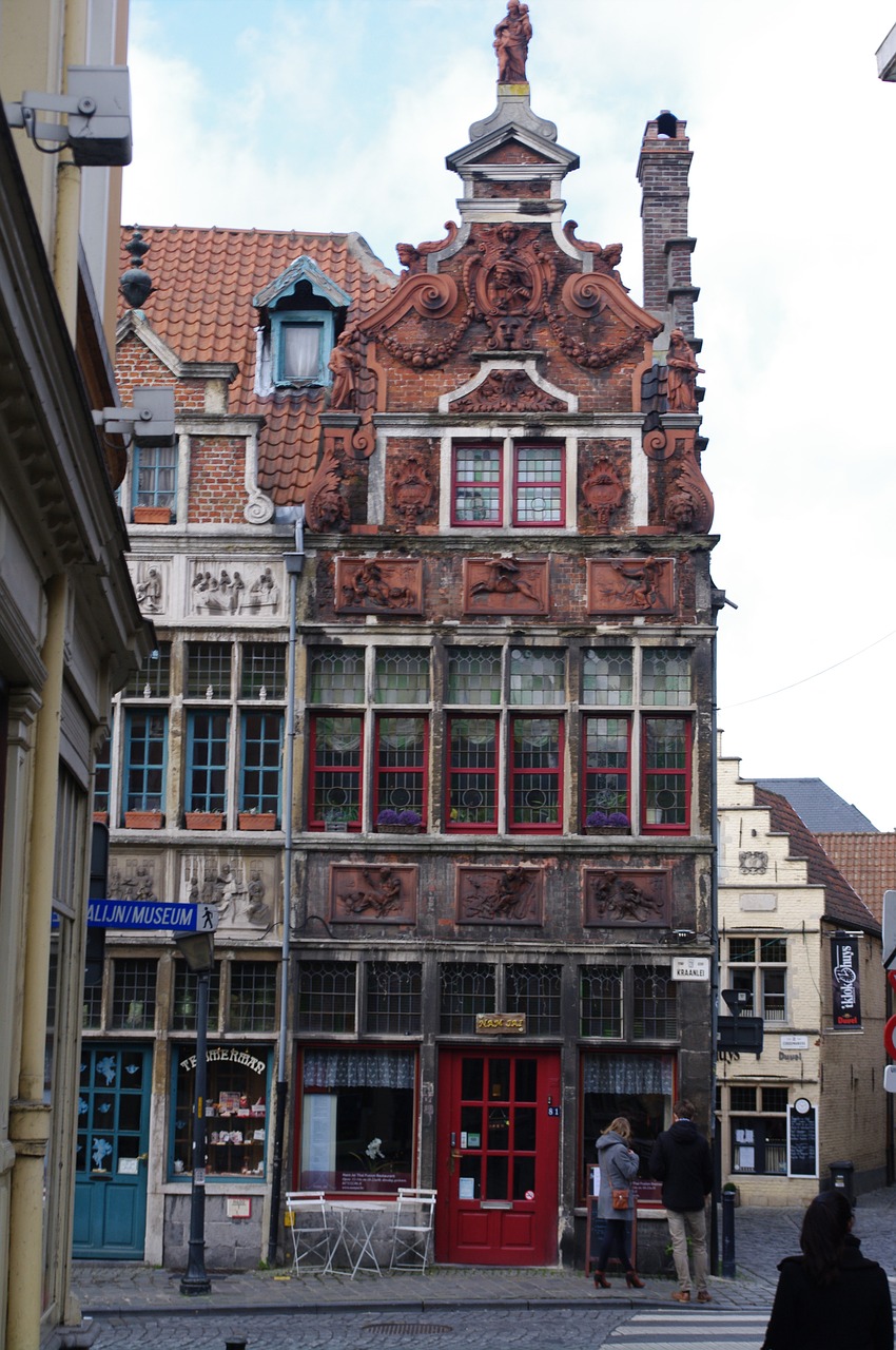 historic building belgium ghent free photo