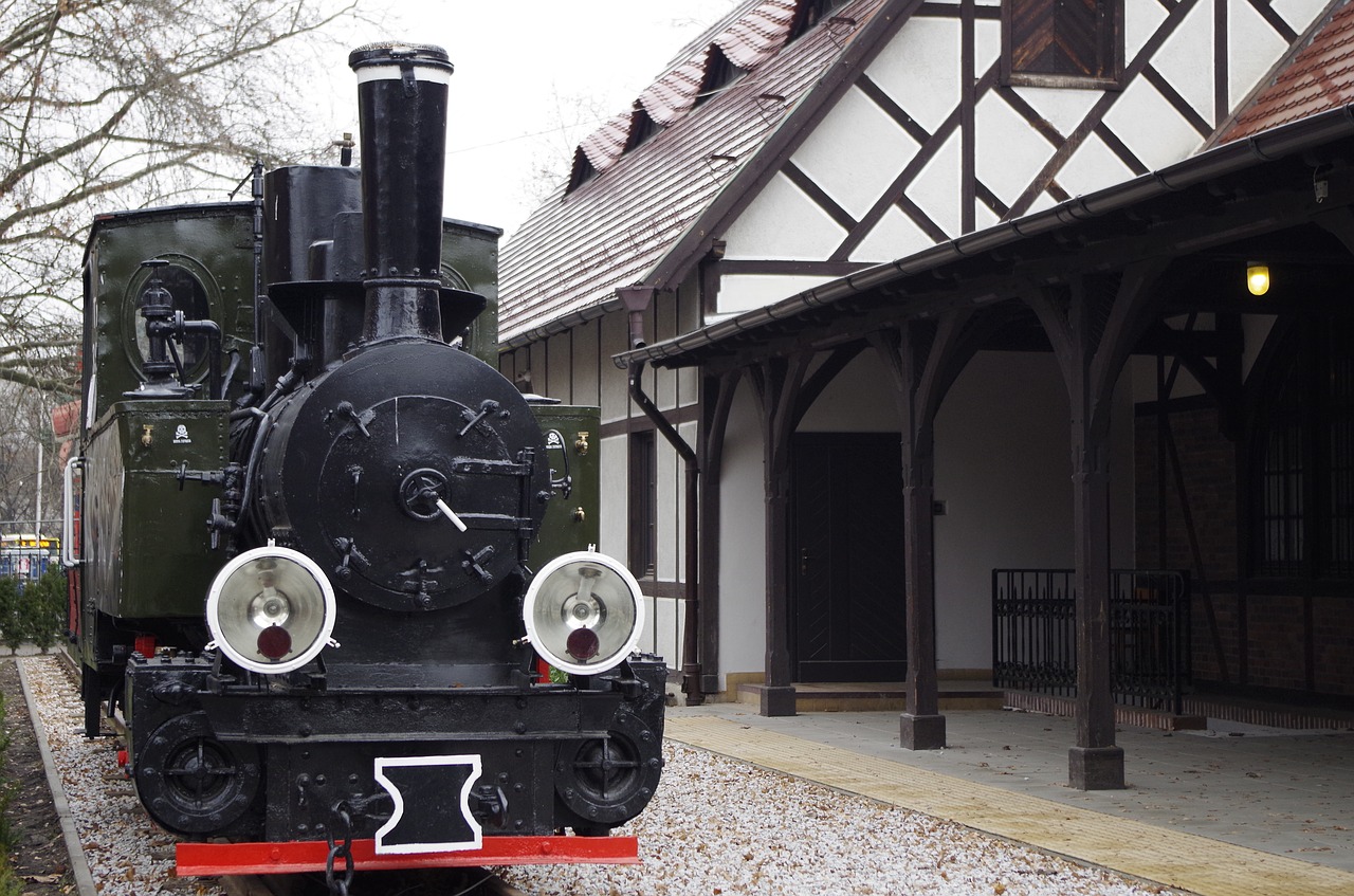 historic steam engine narrow-gauge railway history free photo