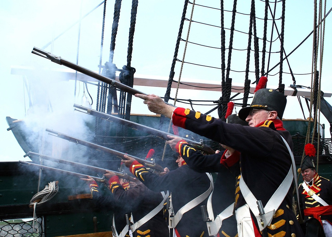 historical ship guard free photo