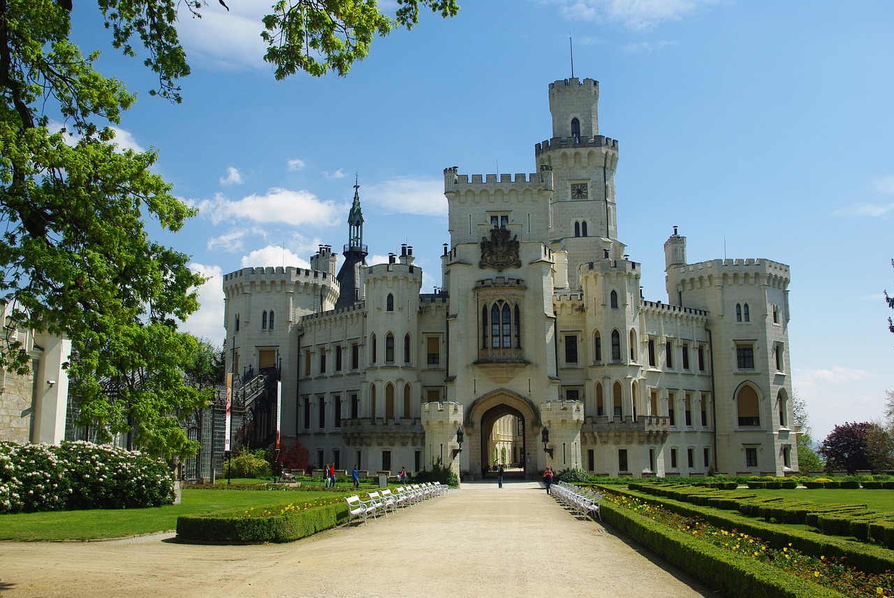 hluboká castle czech republic free photo