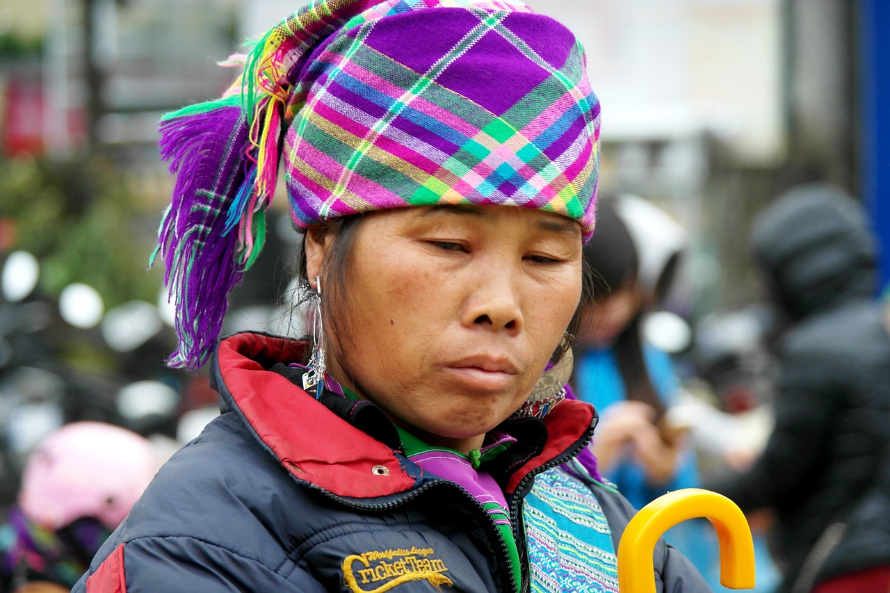hmong woman asia free photo