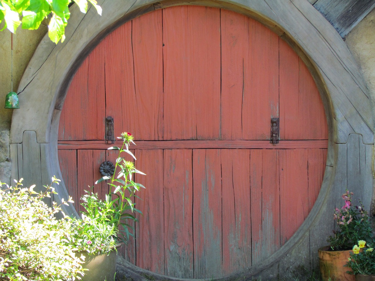 hobbit hobbiton hobbit hole free photo