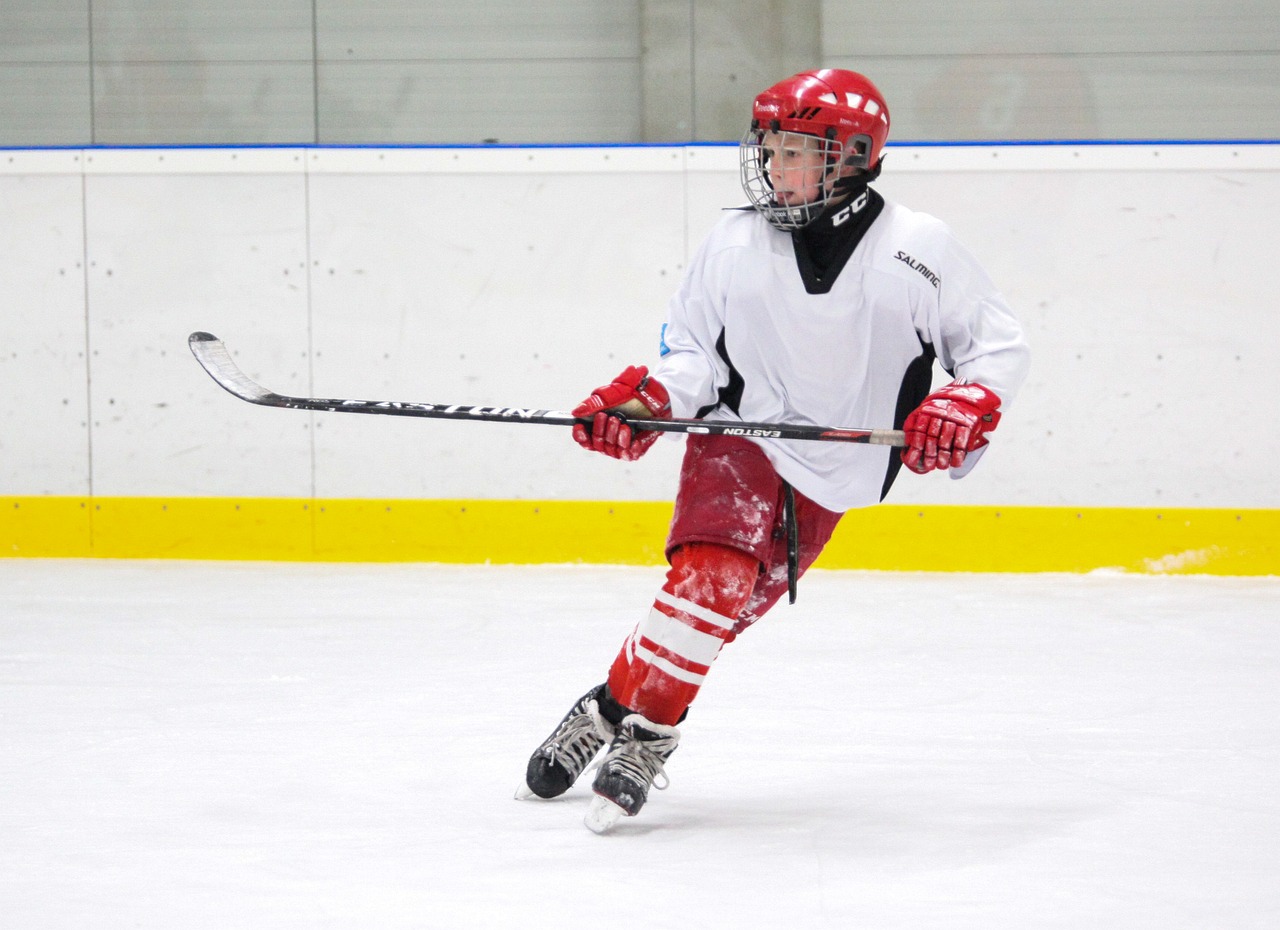 hockey player game free photo