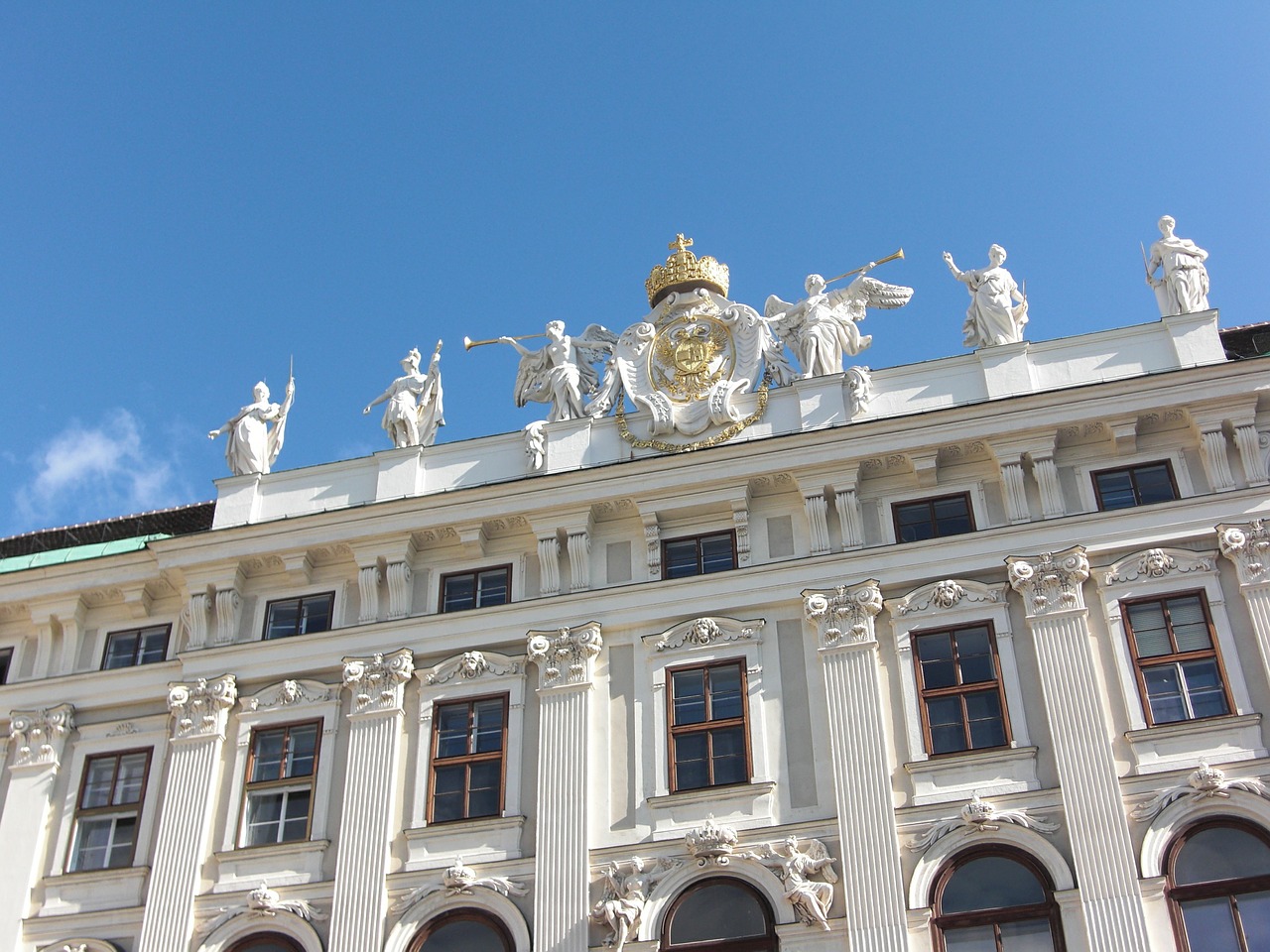 hofburg imperial palace vienna austria free photo