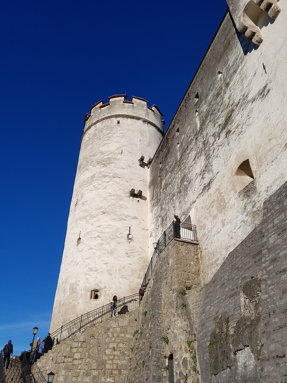 hohensalzburg castle city walls free photo