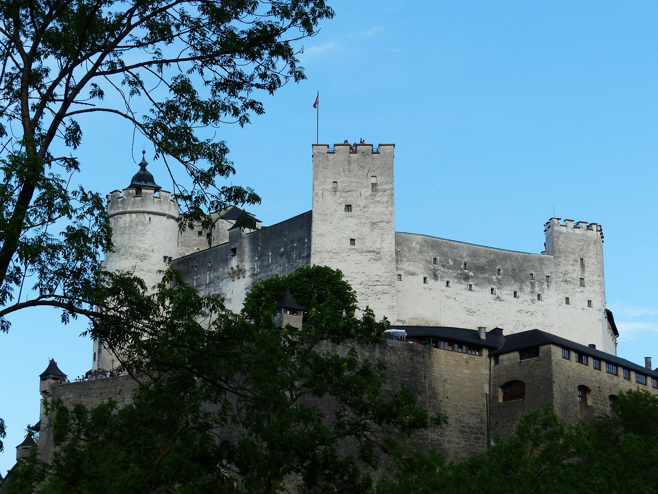 hohensalzburg fortress castle fortress free photo