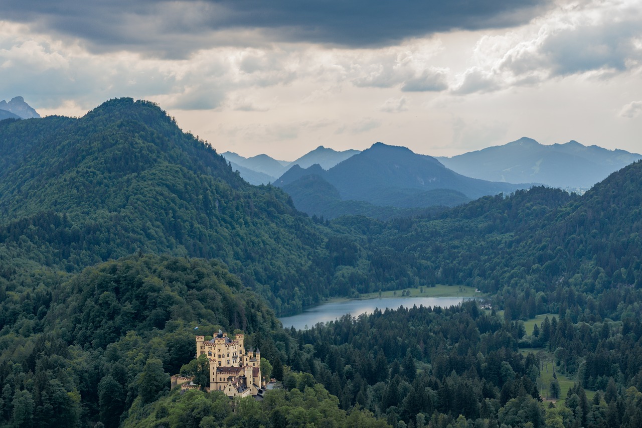 hohenschwangau  allgäu  bavaria free photo