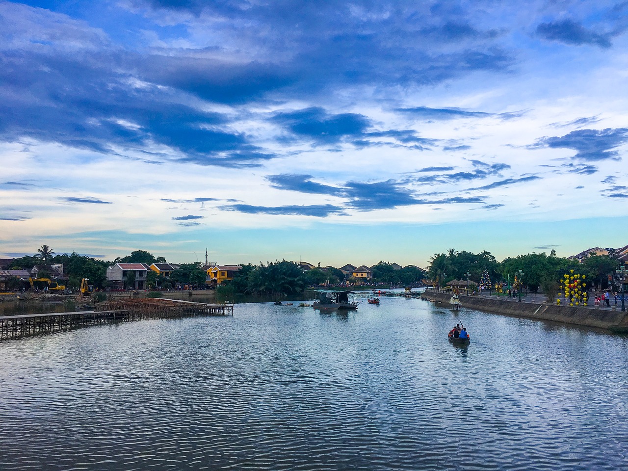 hoi viet nam boat free photo