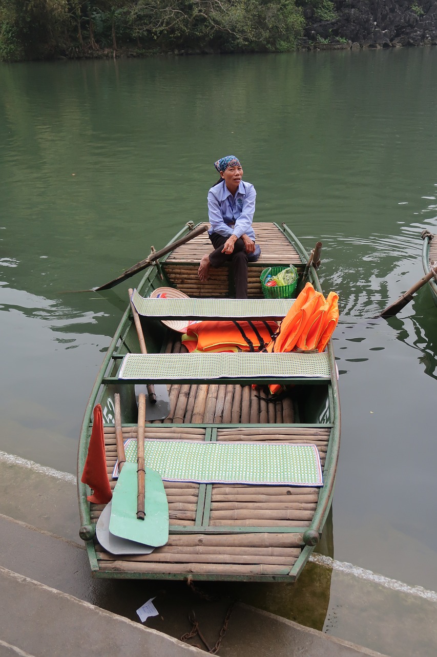 hoi an vietnam boats free photo