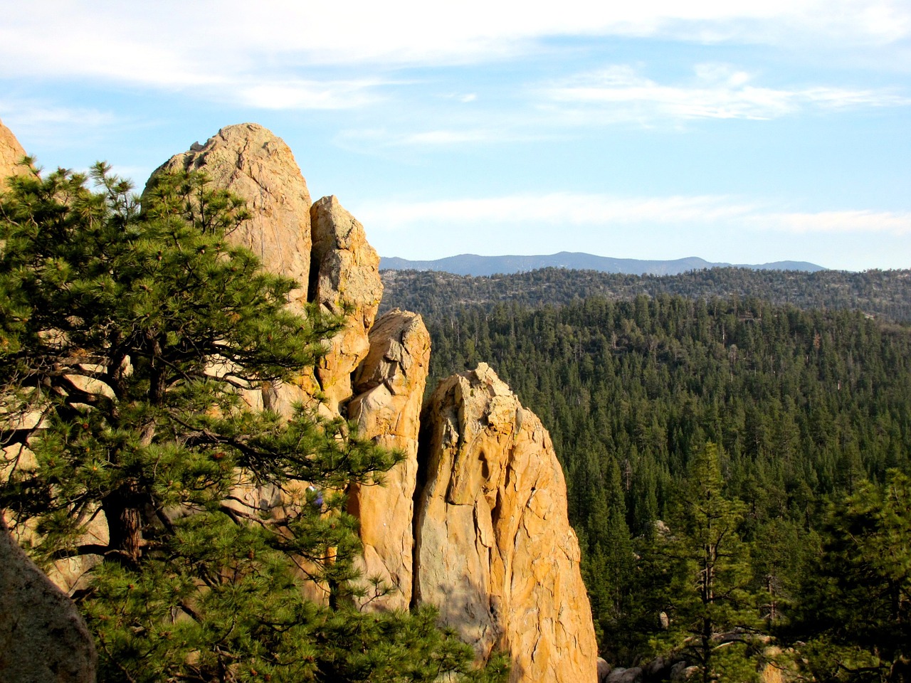 holcomb valley rock formation rock free photo