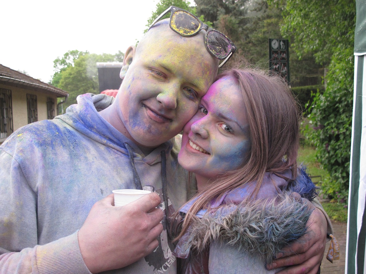 holi fixed party berlin free photo