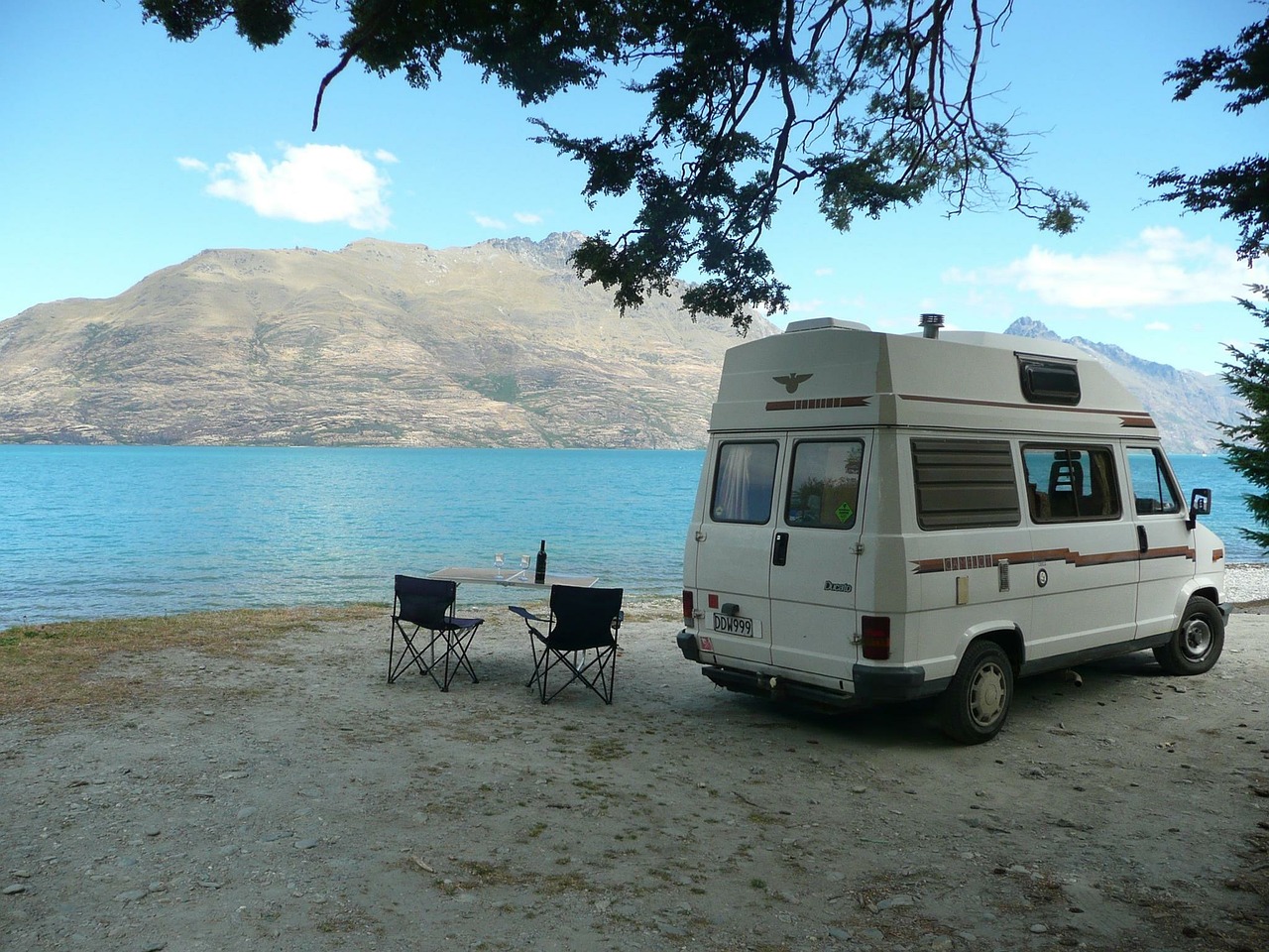 holiday new zealand van free photo