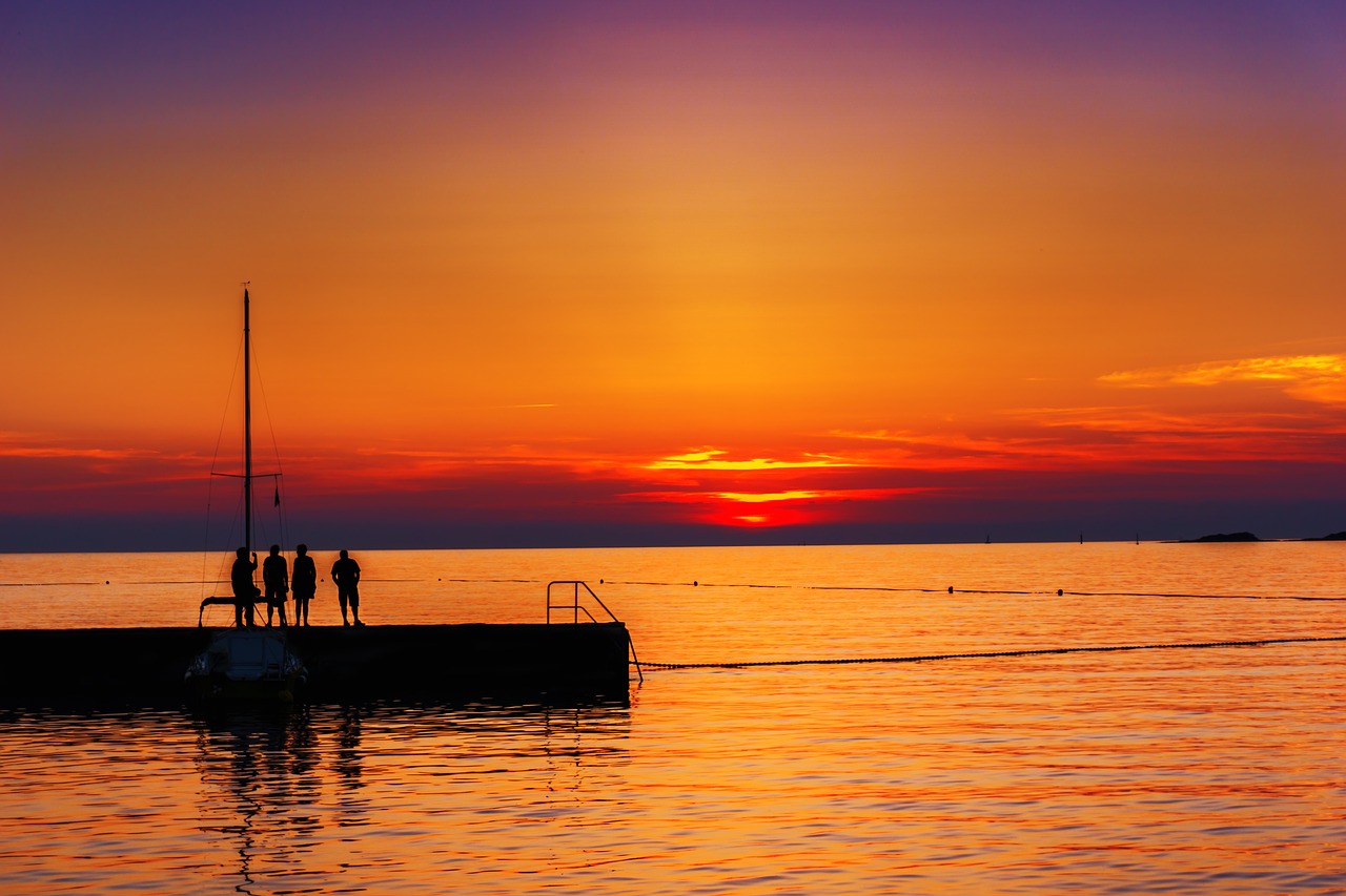 holiday croatia sea free photo