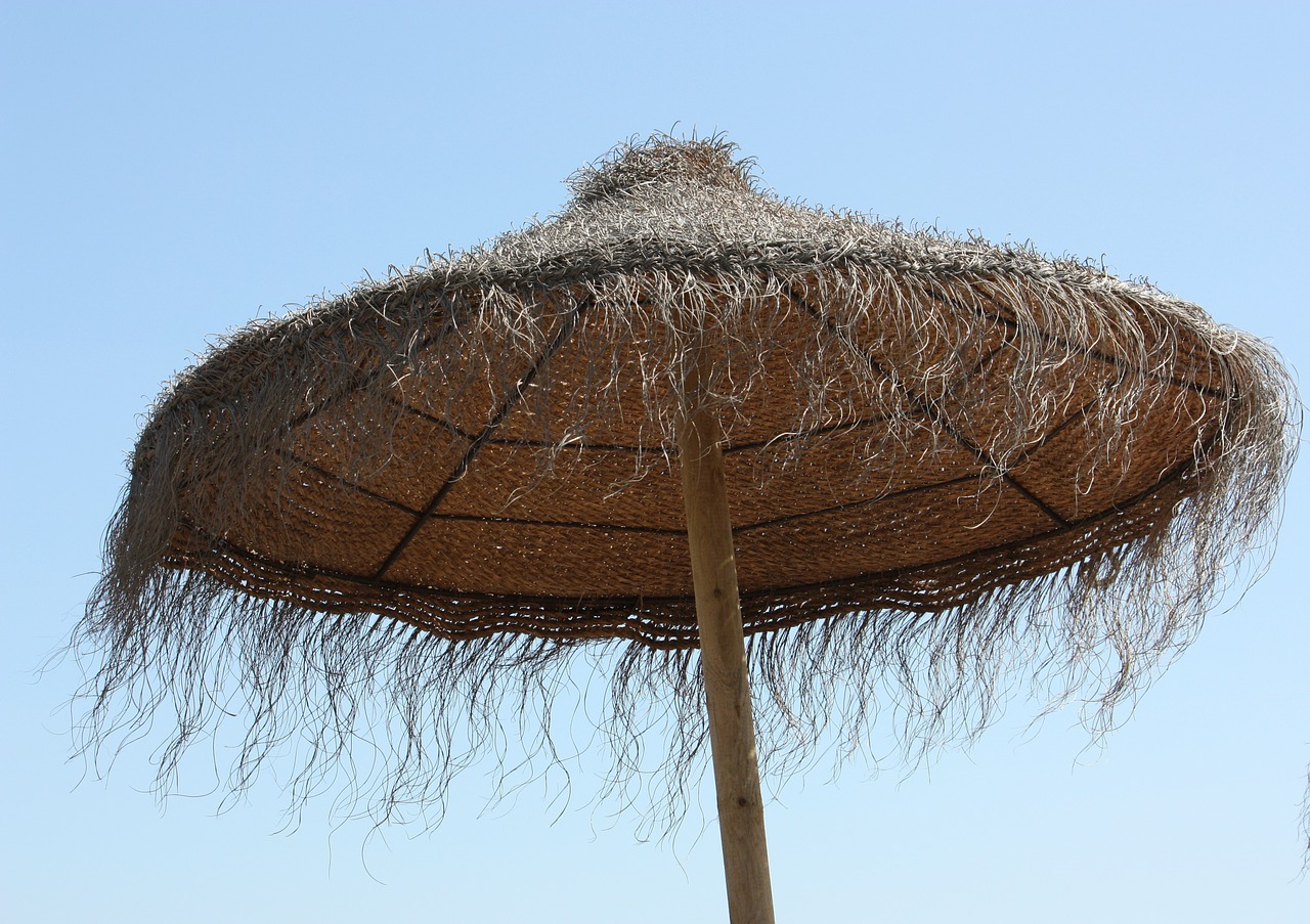 holiday parasol tropical free photo