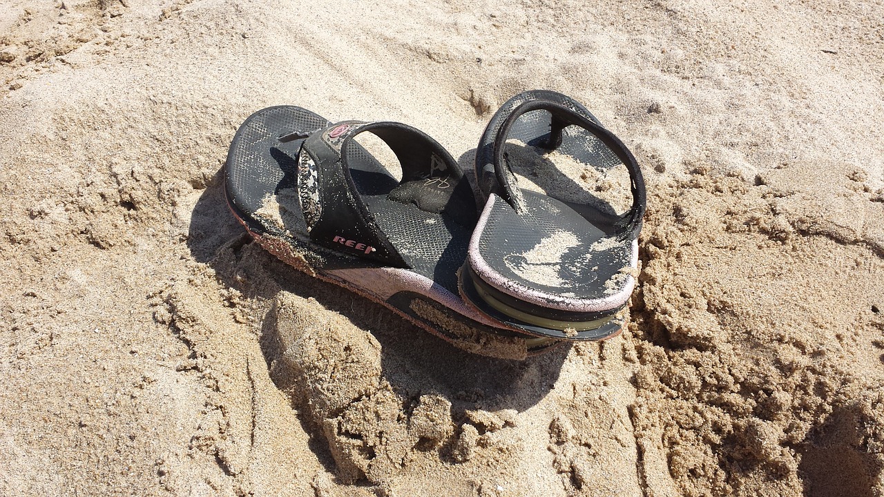 holiday beach sandals free photo