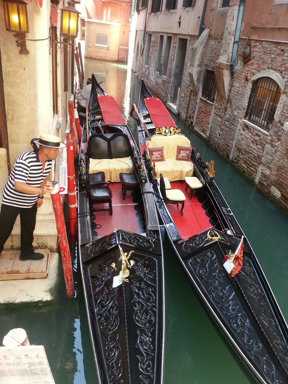 holiday boat gondola free photo