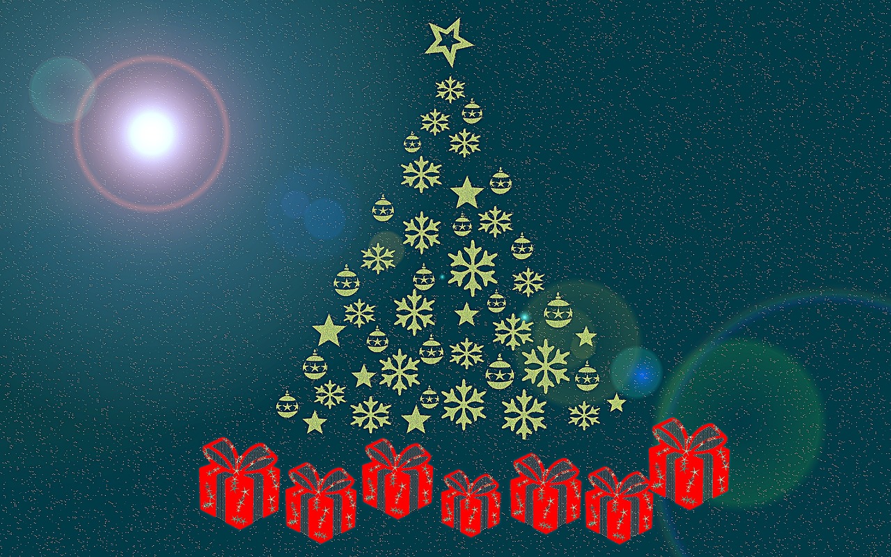 holidays christmas the background free photo