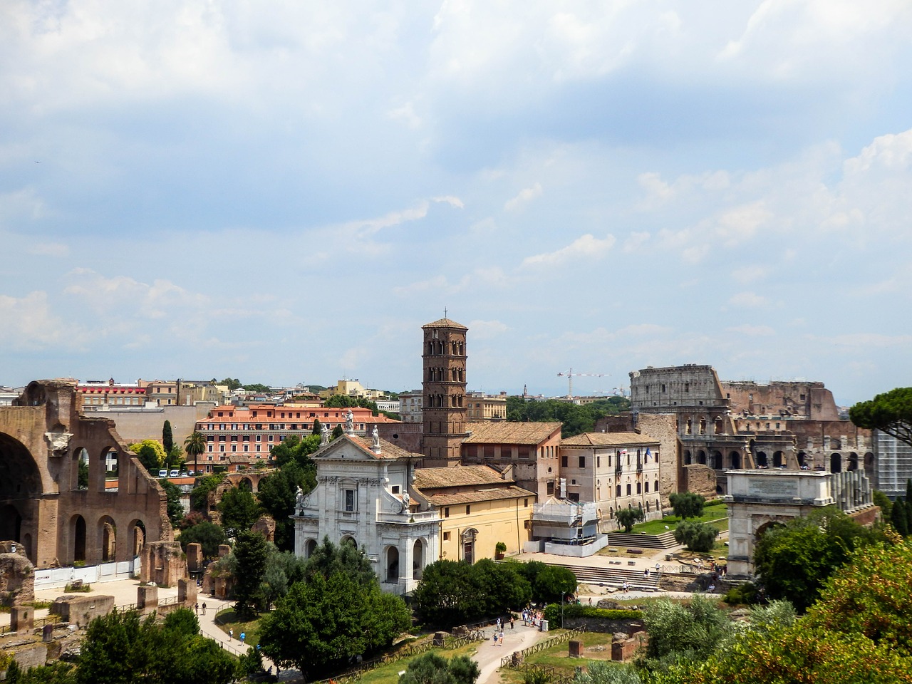 holidays architecture rome free photo