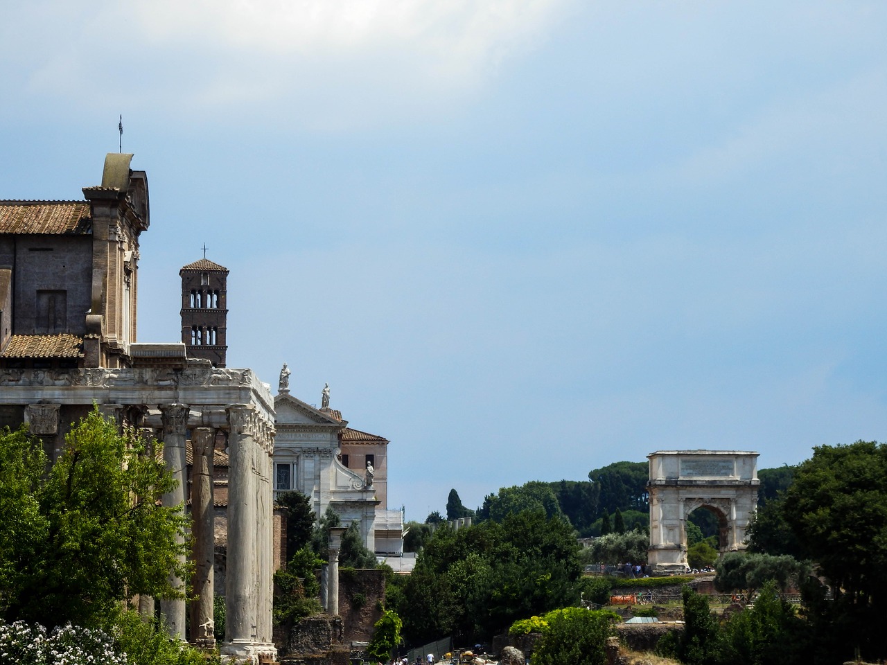 holidays architecture ancient rome free photo