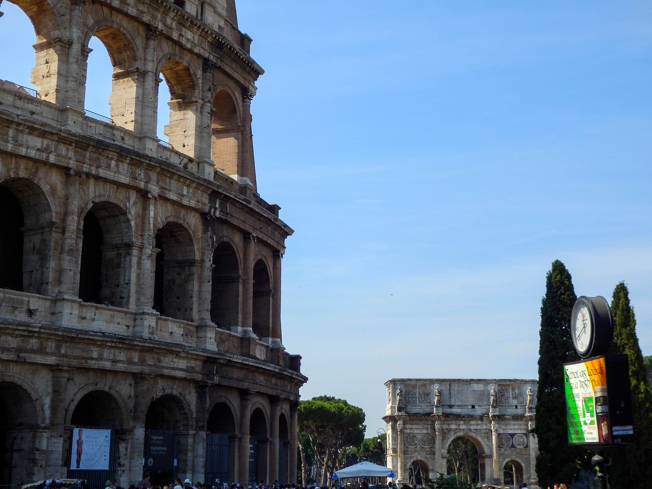 holidays architecture colosseum free photo