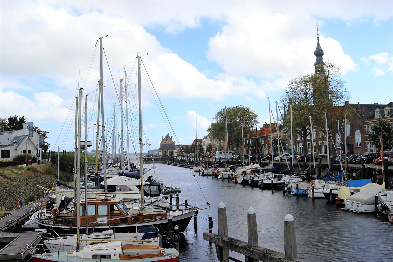 holland  veere  port free photo