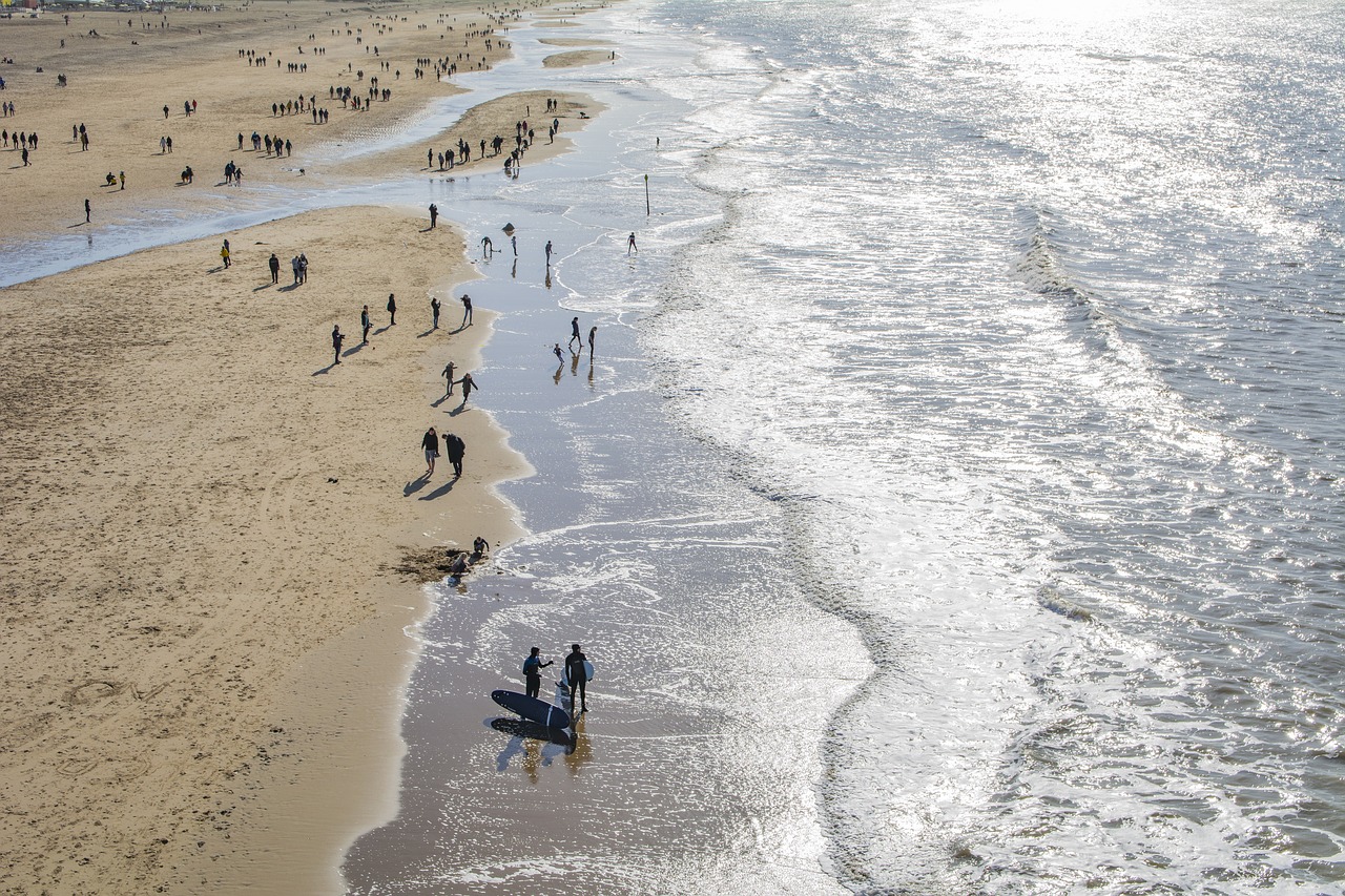 holland  beach  netherlands free photo