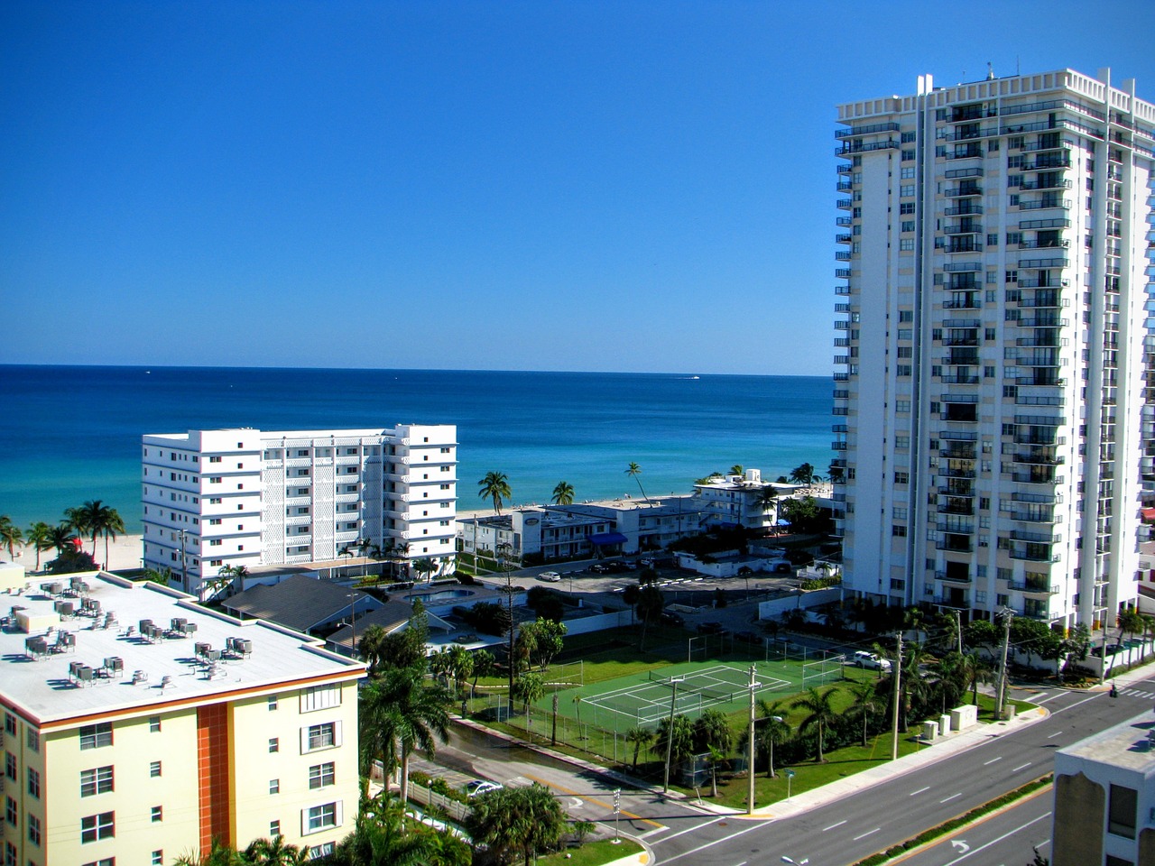 hollywood florida ocean free photo