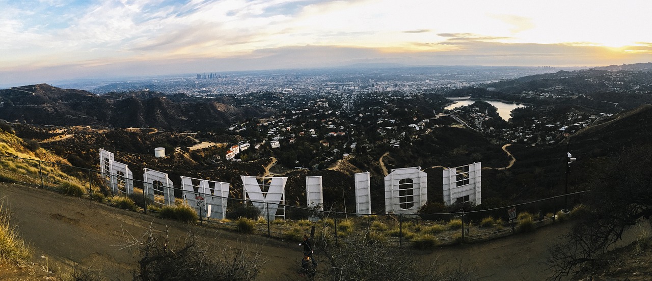 hollywood signs hollywood sign free photo