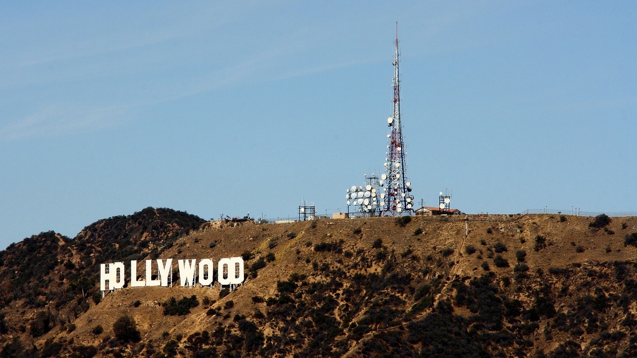hollywood hollywood sign california free photo