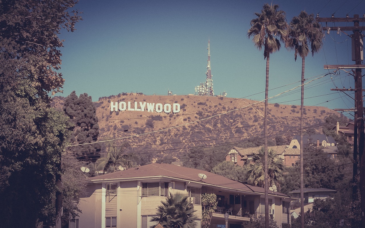 hollywood  usa  california free photo