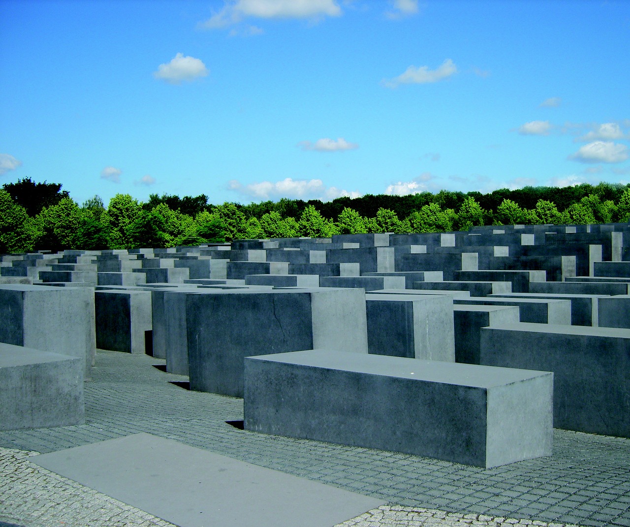 holocaust memorial berlin memorial stones free photo