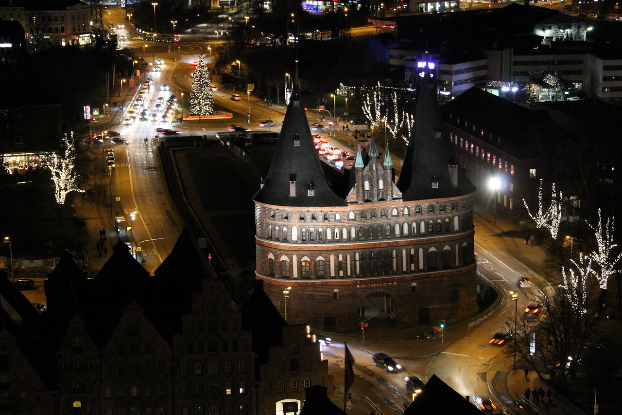 holsten gate lübeck landmark free photo