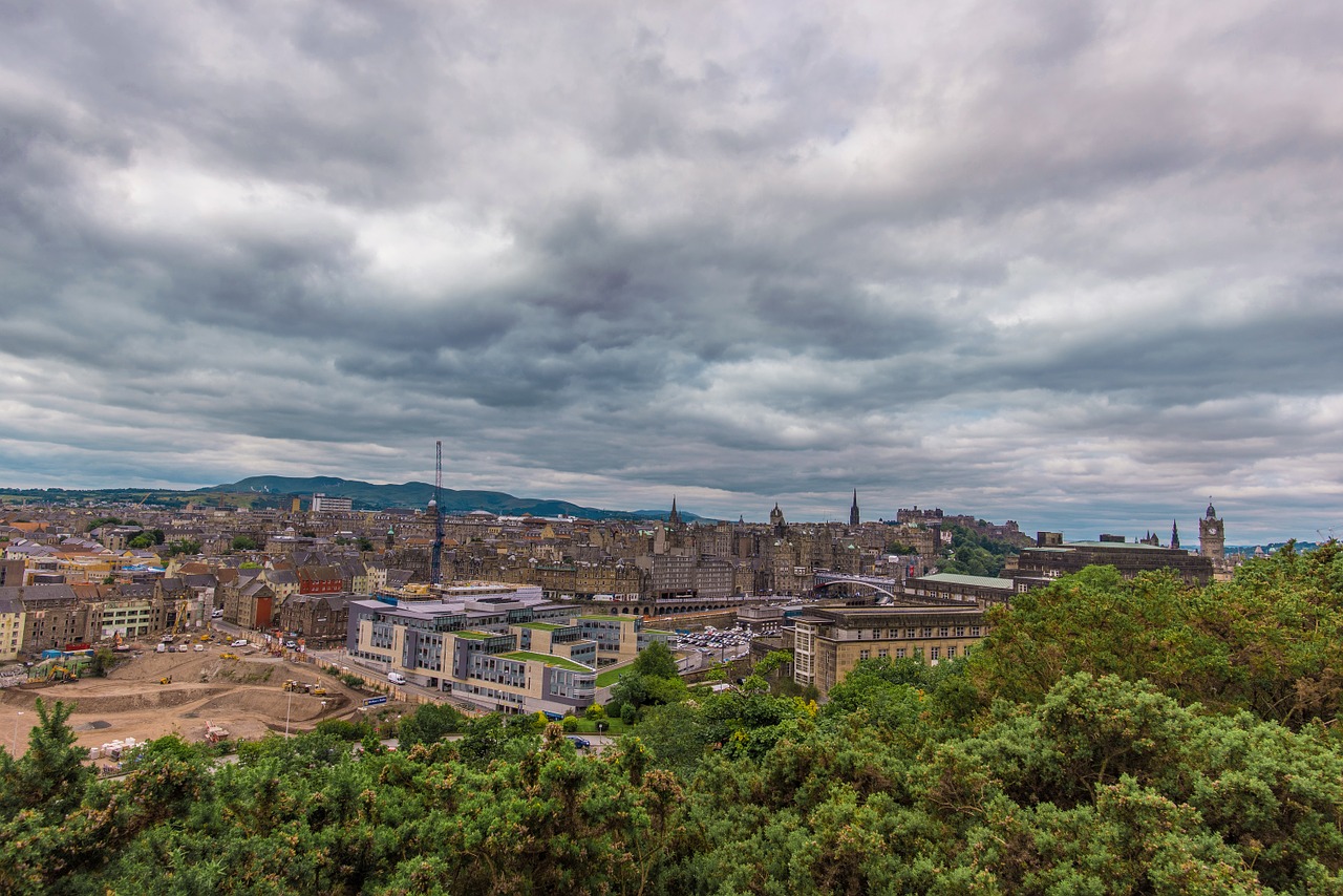 holyrood park in edinburgh edinburgh city view city free photo