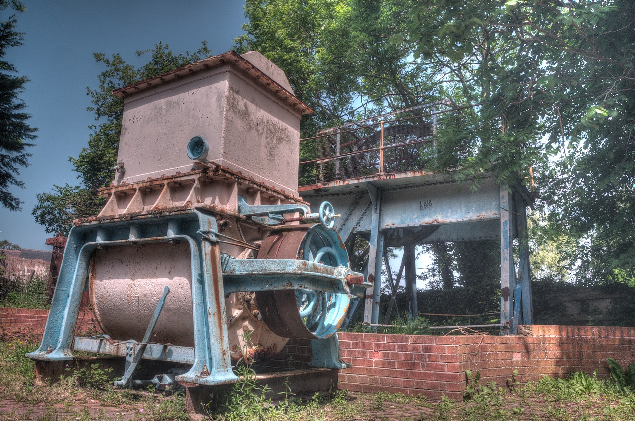 holywell cotton mill machine free photo