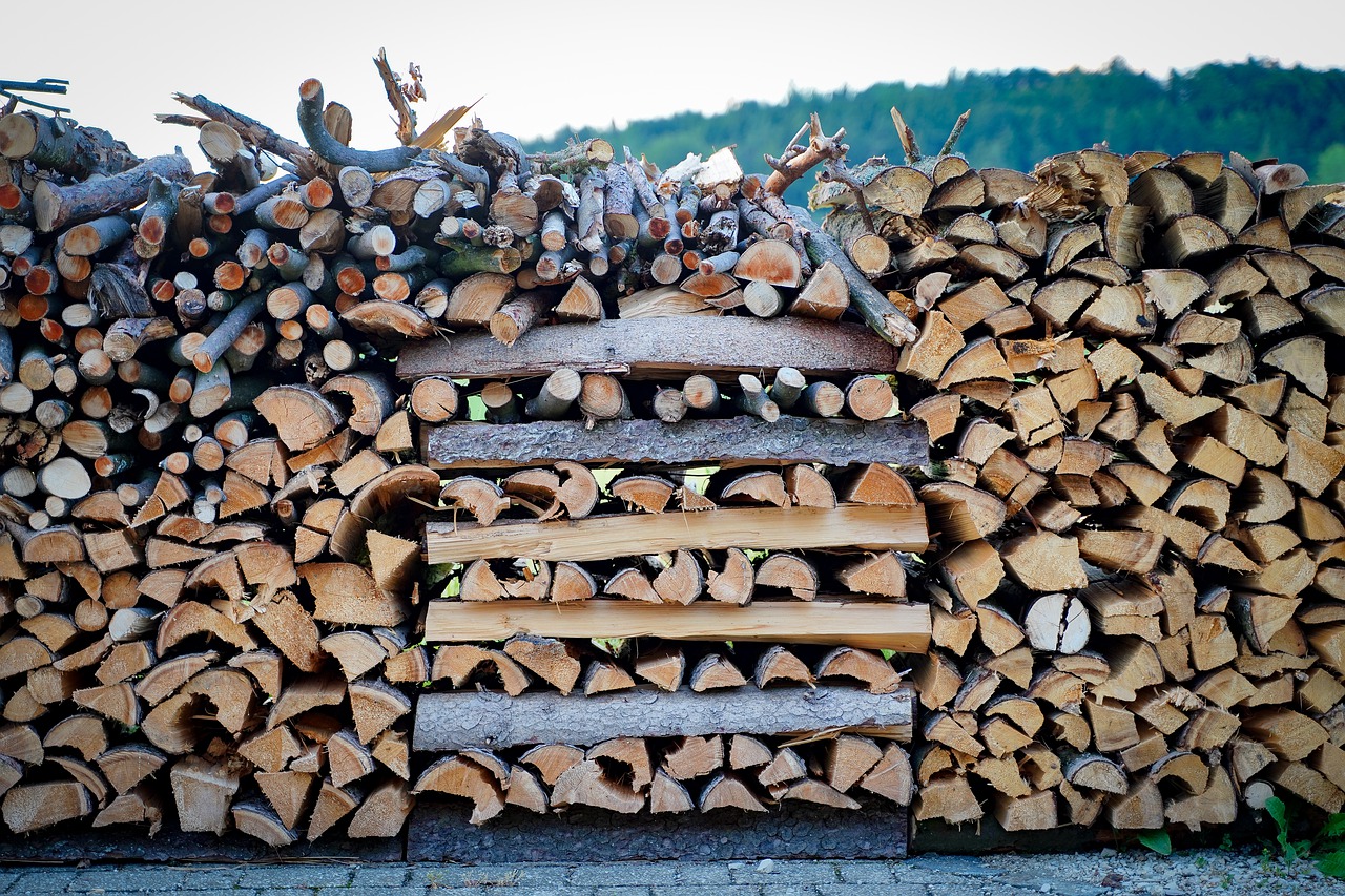 holzstapel  stack  wood free photo