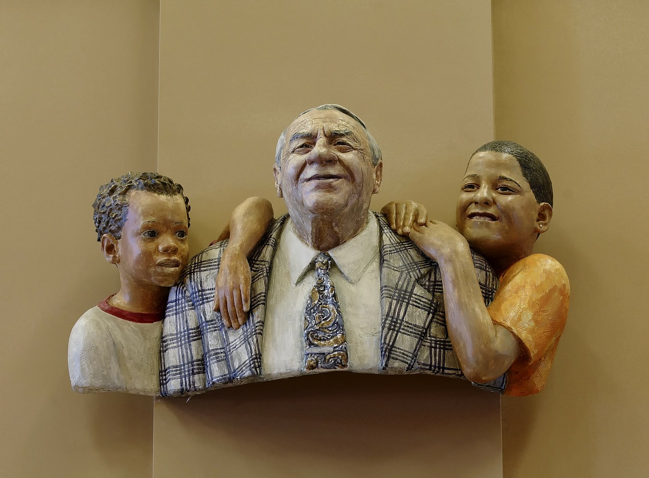 homage to medicare and medicaid sculpture art free photo