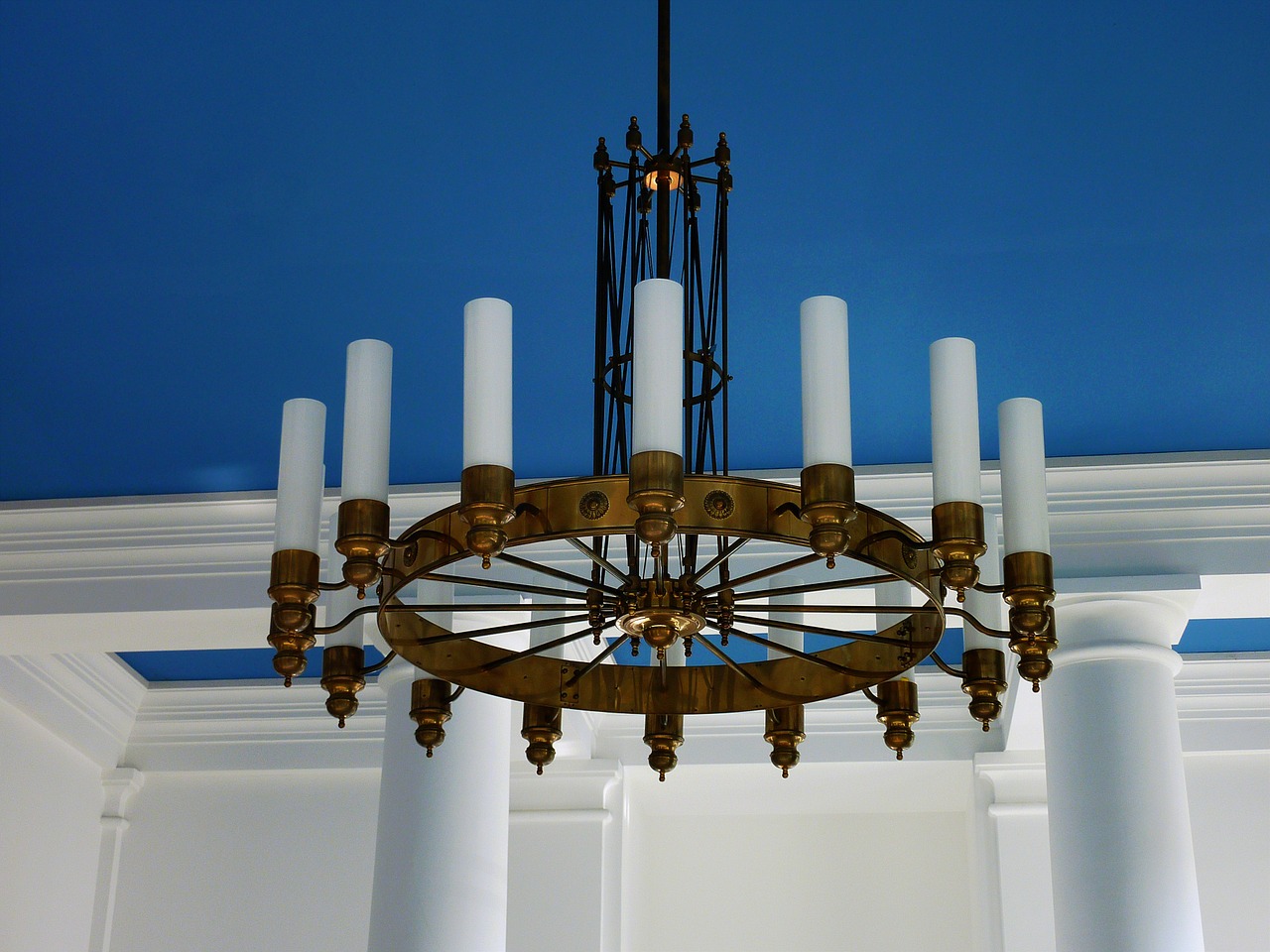 home chandelier lamp free photo
