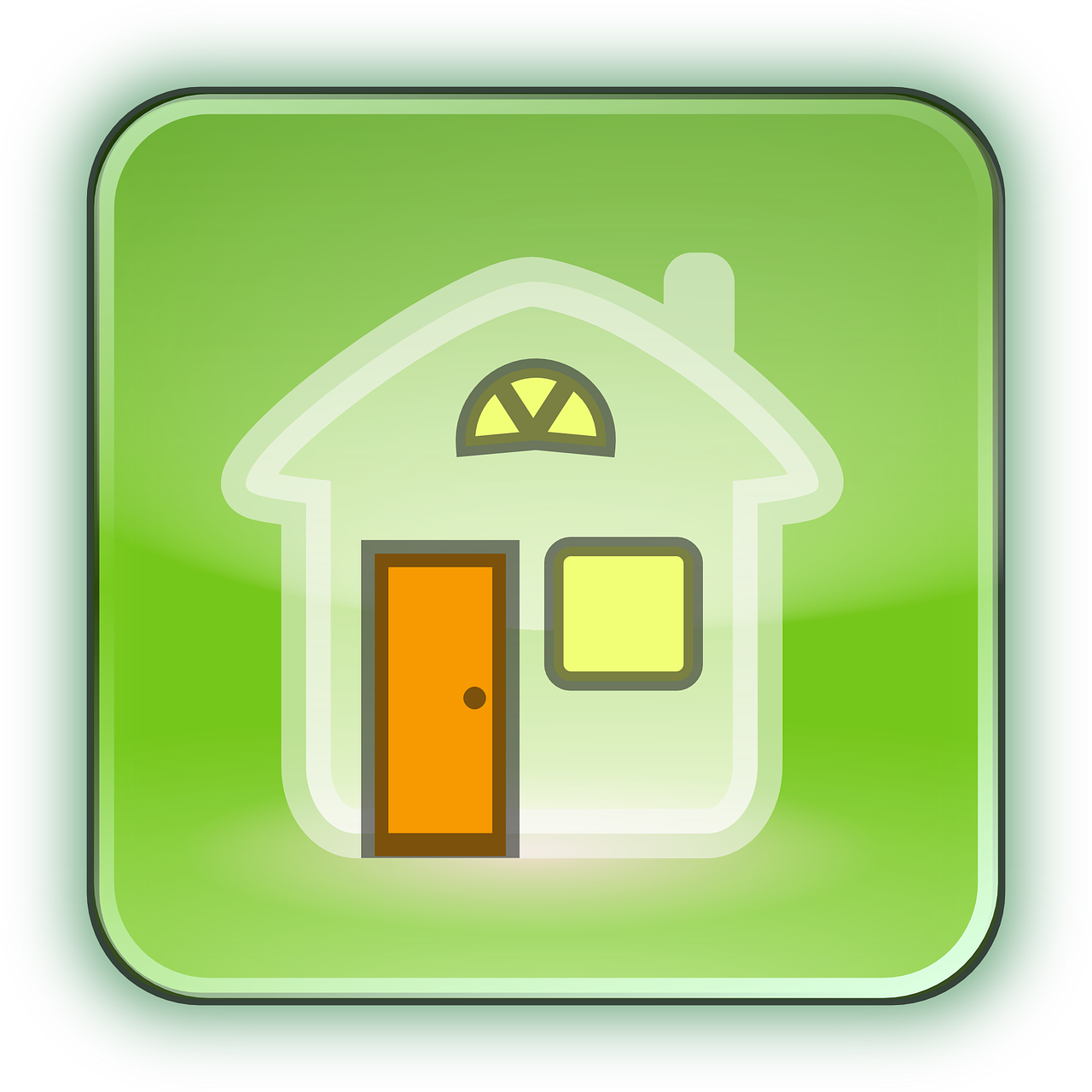 home house icon free photo