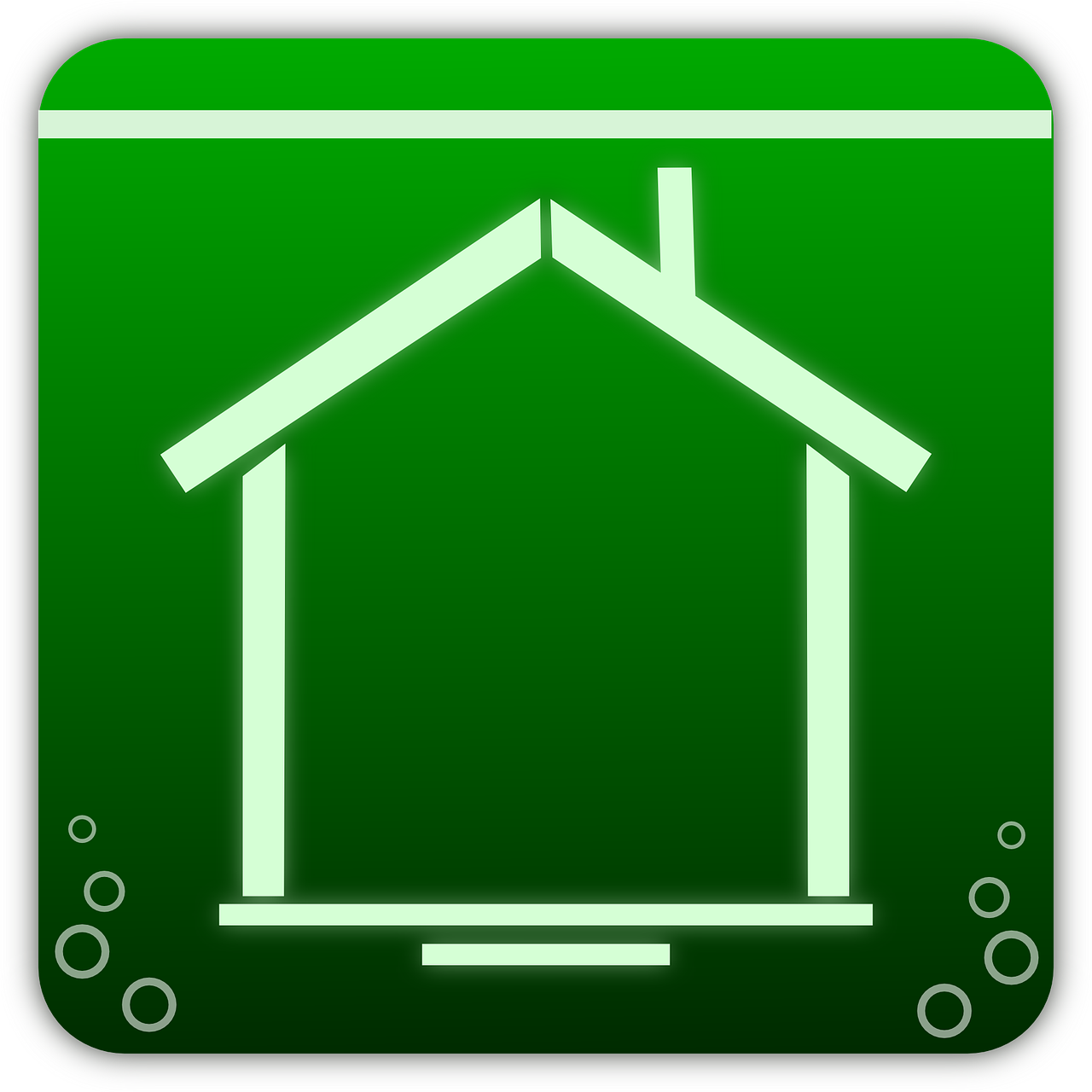 home button house free photo